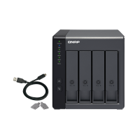 Qnap TR-004 | Unidade de expansão JBOD com 4 baias | conexão USB 3.2 Gen 2