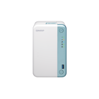Qnap TS-251D Storage NAS Ethernet 2 baias até 32 TB