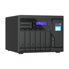 TS-855X Qnap - Storage NAS com 8 baias - 2 portas 2.5 Gb Ethernet - Intel Atom