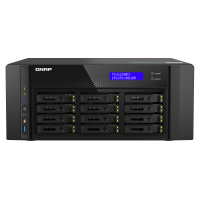 Qnap TS-h1290FX | Storage NAS 12 baias |AMD EPYC | All Flash SSD NVMe| ZFS