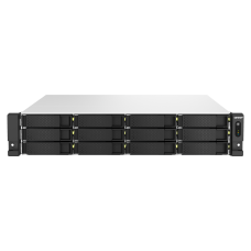 Storage Qnap QSN-3000 Scale Out  com 12 baias 3.5" + 6 baias 2.5" | 10 GbE |memória ECC  