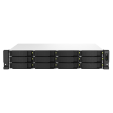 Qnap TS-1264U-RP |Storage Rack NAS 12 baias| Intel Quad Core