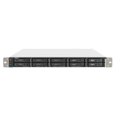 Qnap TS-h1090FU Qnap - Storage All Flash NVMe com 10 baias - AMD Epyc - QTS Hero ZFS 