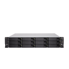 Qnap TS-h1886XU-RP R2| Storage 18 baias Xeon | ZFS com deduplicação e compactação.