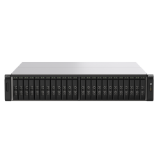 Storage All Flash Array | Qnap TS-h2490FU | Rack 24 baias | ZFS | U.2 NVMe