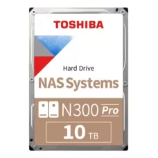 HD Toshiba de 10 TB - N300 NAS de 3.5" -HDWG11AXZSTA-  SATA3 - 7200 RPM - 256 Mb cache  